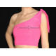 Top de danse orientale fuschia