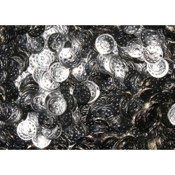 Lot de 100 sequins argentés