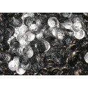 Lot de 100 sequins argentés