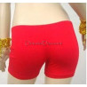 Short de danse orientale rouge