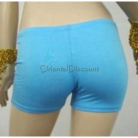 Short de danse orientale turquoise