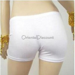 Short de danse orientale blanc