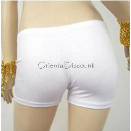Short de danse orientale blanc