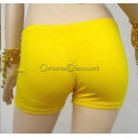 Short de danse orientale jaune