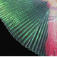 Ailes d'isis de danse orientale blanc transparent