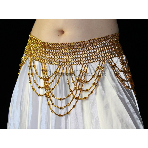 Ceinture de danse orientale & pièces dorées Vendeur en France - Top  Fiabilité