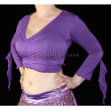 Top de cours de danse orientale violet