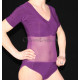 Body justaucorps de danse orientale violet