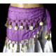 Ceinture de danse orientale enfant violet