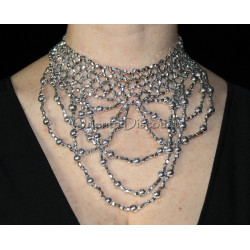 Collier élastique de danse orientale