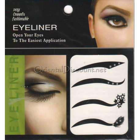 Sticker eyeliner noir