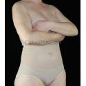 Body sous poitrine de danse orientale beige clair
