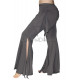 Pantalon de cours de danse orientale gris