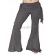 Pantalon de cours de danse orientale gris