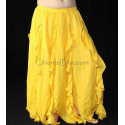 Jupe de danse orientale jaune