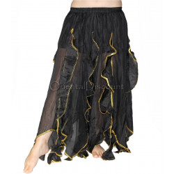 Jupe de danse orientale noir