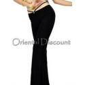 Pantalon de cours de danse orientale noir