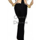 Pantalon de cours de danse orientale noir