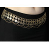 Ceinture métal doré
