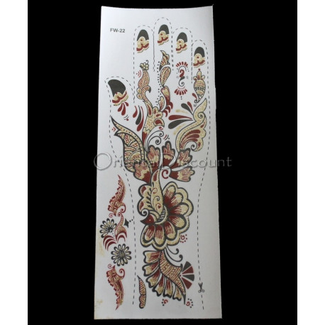 Tatouage de main éphémère 
