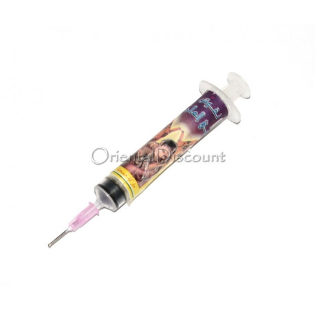 Seringue pour tatouage au henné