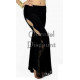 Pantalon de cours de danse orientale noir