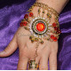 Bracelet bague rouge