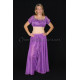 Brassière de danse orientale violet