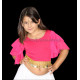 Haut enfant de danse orientale fuschia