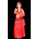 Manchons enfant de danse orientale rouge