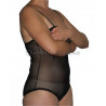 Body sous poitrine de danse orientale noir
