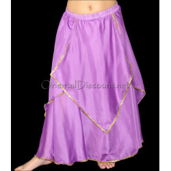 Jupe pétale enfant de danse orientale violet
