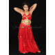 Ensemble enfant de danse orientale rouge