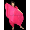 Voile enfant de danse orientale fuschia