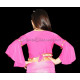 Top de danse orientale enfant 8/12 ans fuschia
