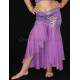 Jupe sirène enfant de danse orientale violet