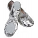 Chaussons de danse orientale argenté