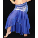 Jupe sirène enfant de danse orientale bleu roy