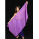 Voile enfant de danse orientale violet