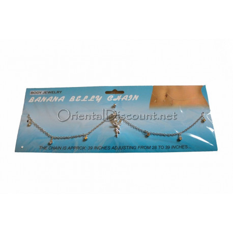 Chaine de taille piercing nombril