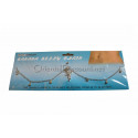 Chaine de taille piercing nombril fée strass