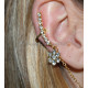 Faux piercing de nez chaîne