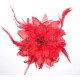 Fleur à cheveux rouge