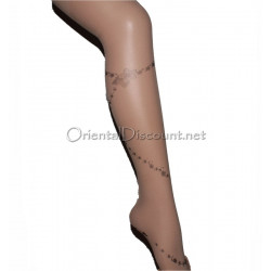 Collant peau effet tatoo