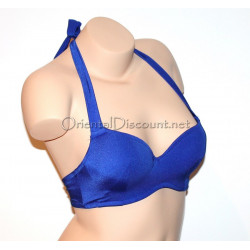 Soutien gorge de danse orientale bleu roy