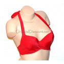 Soutien gorge de danse orientale rouge