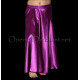 Jupe satin enfant de danse orientale violet