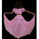 Costume de danse orientale enfant rose clair