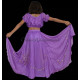 Costume de danse orientale enfant violet