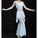 Tenue de cours de danse orientale en dentelle Blanc